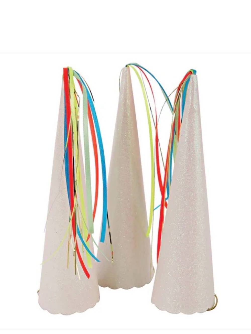 Meri meri (3) THREE unicorn horns party hat